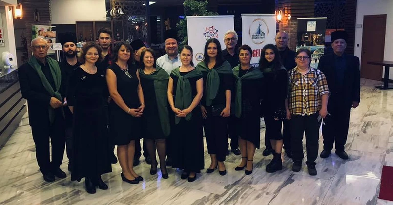 Group photo at a conference